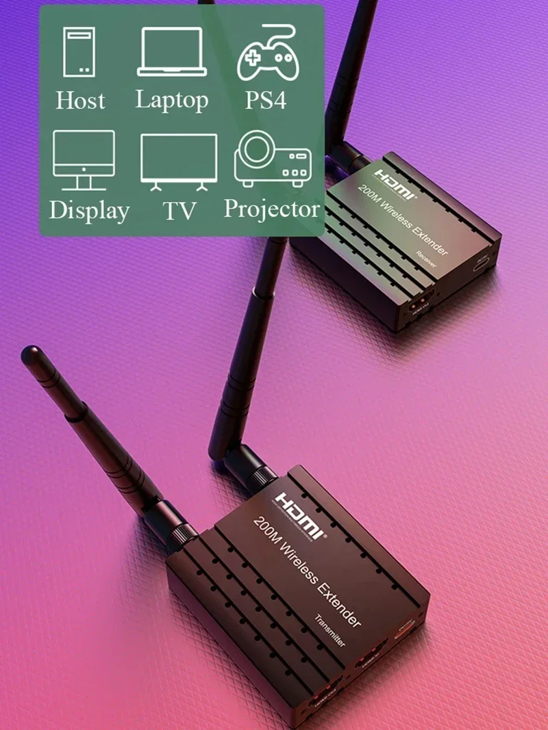 Wireless Video Audio Transmitt - Hdmi Adapter ulasan dan harga