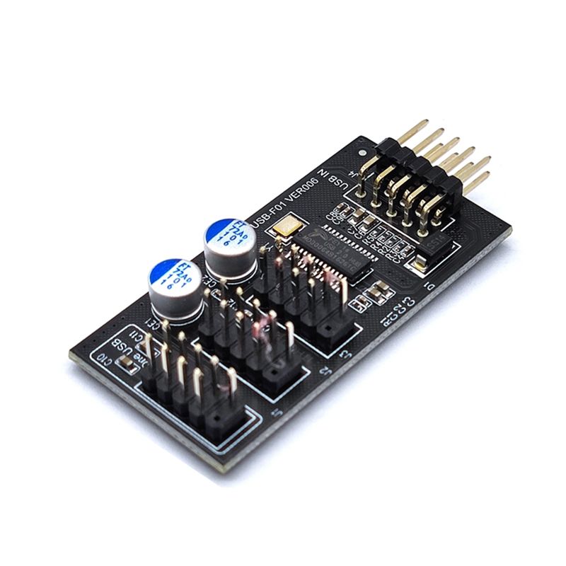 ABQX 9Pin USB Hub Connector US - Usb Hub ulasan dan harga