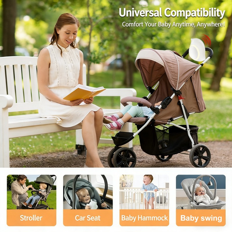 Portable Outdoor Baby Stroller - Bluetooth Speaker ulasan dan harga