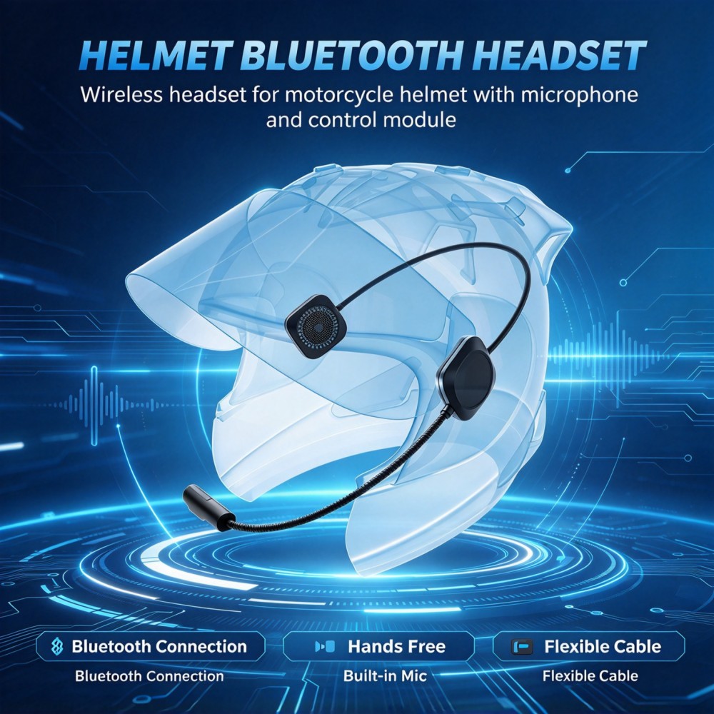 Motorbike Riding Bluetooth Hel - Bluetooth Speaker ulasan dan harga