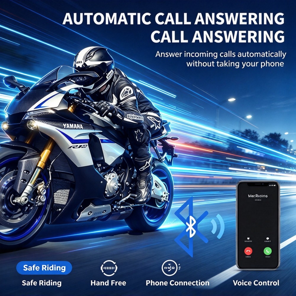 Motorbike Riding Bluetooth Hel - Bluetooth Speaker ulasan dan harga