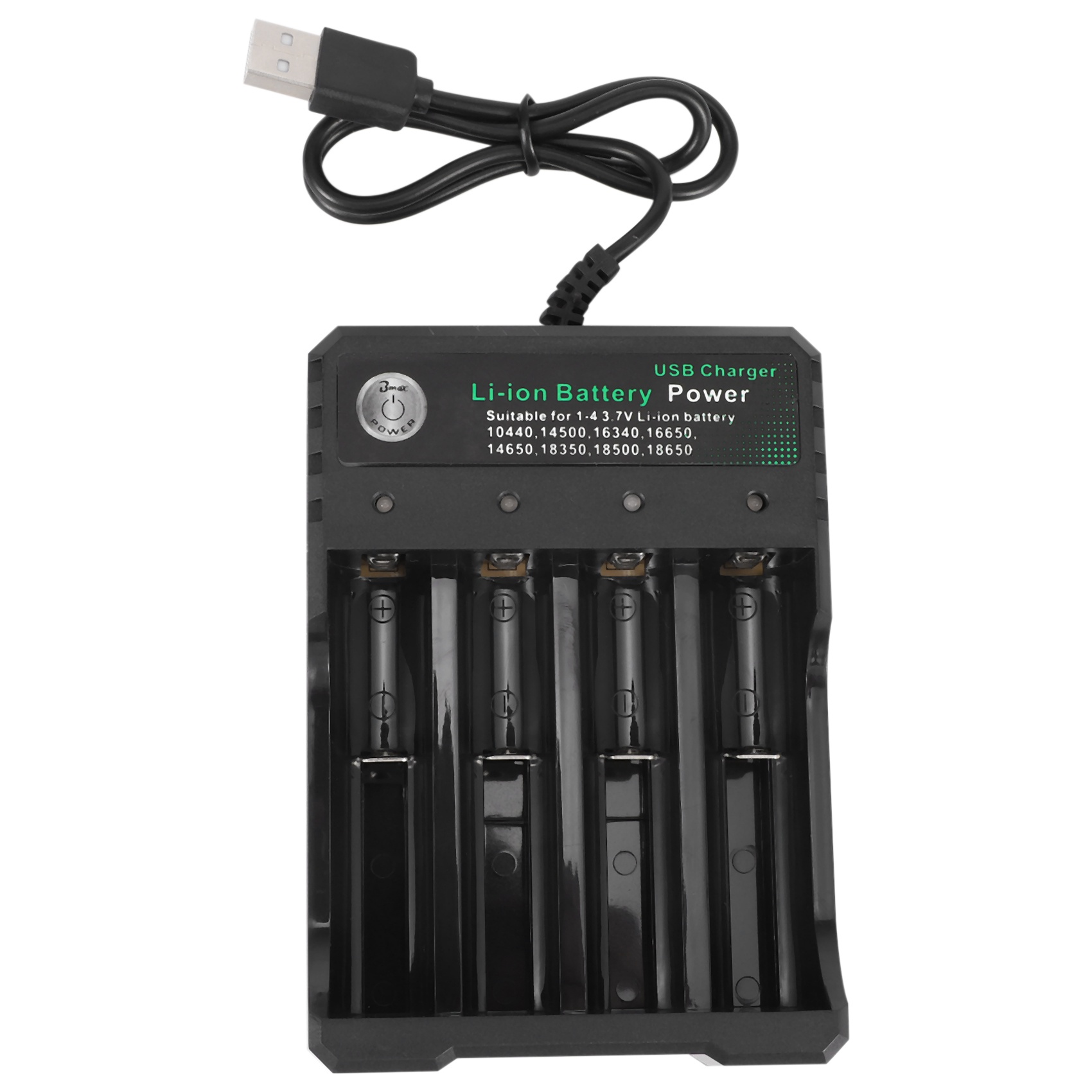 Compatible 18650 Lithium Batte - Usb Charger ulasan dan harga