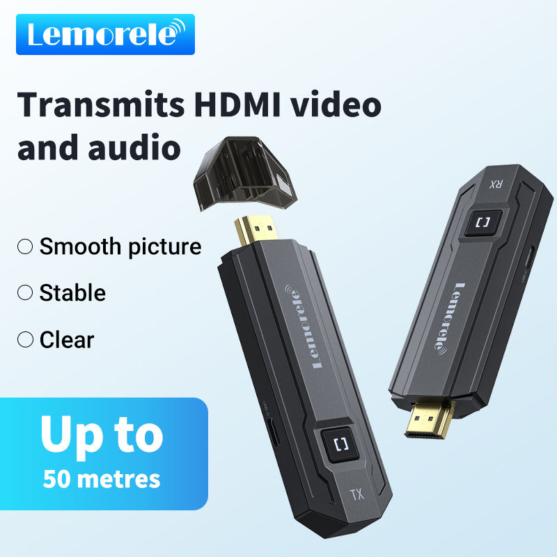 Lemorele Wireless HDMI Transmi - Hdmi Adapter ulasan dan harga