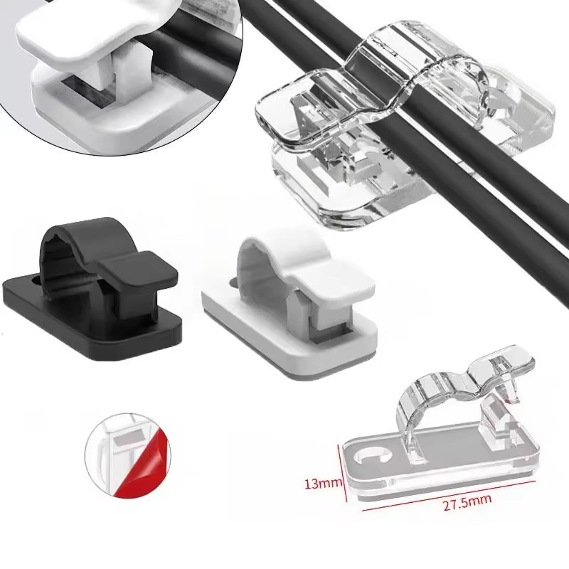 Self Adhesive Cable Clips Cord - Cable Organizer ulasan dan harga