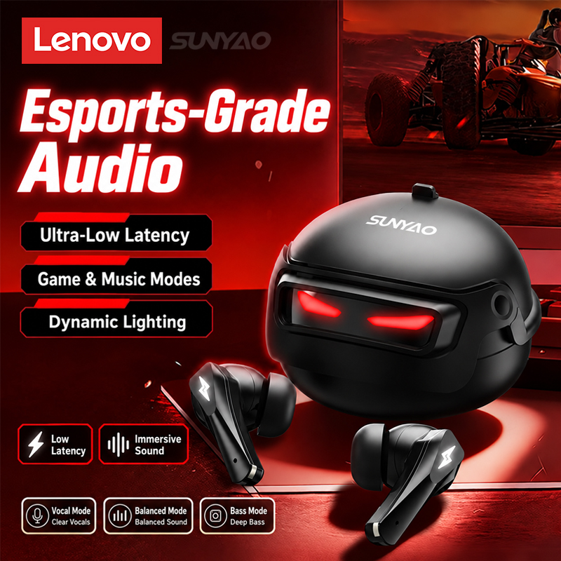 Choice Lenovo GT101 Gaming Hea - Headphones Wireless ulasan dan harga