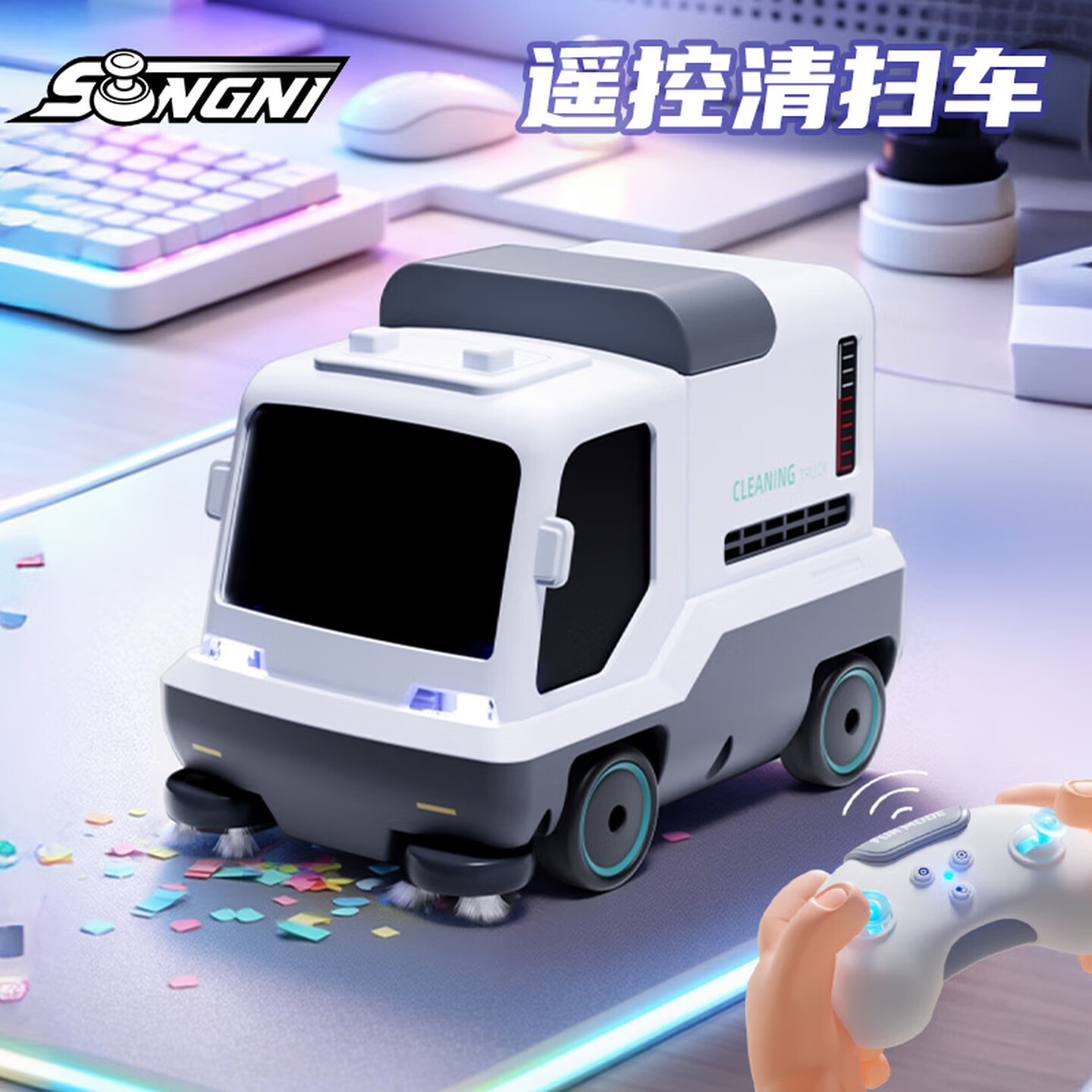 Mini Desktop Vacuum Cleaner RC - Electronics Gadgets For Gift ulasan dan harga