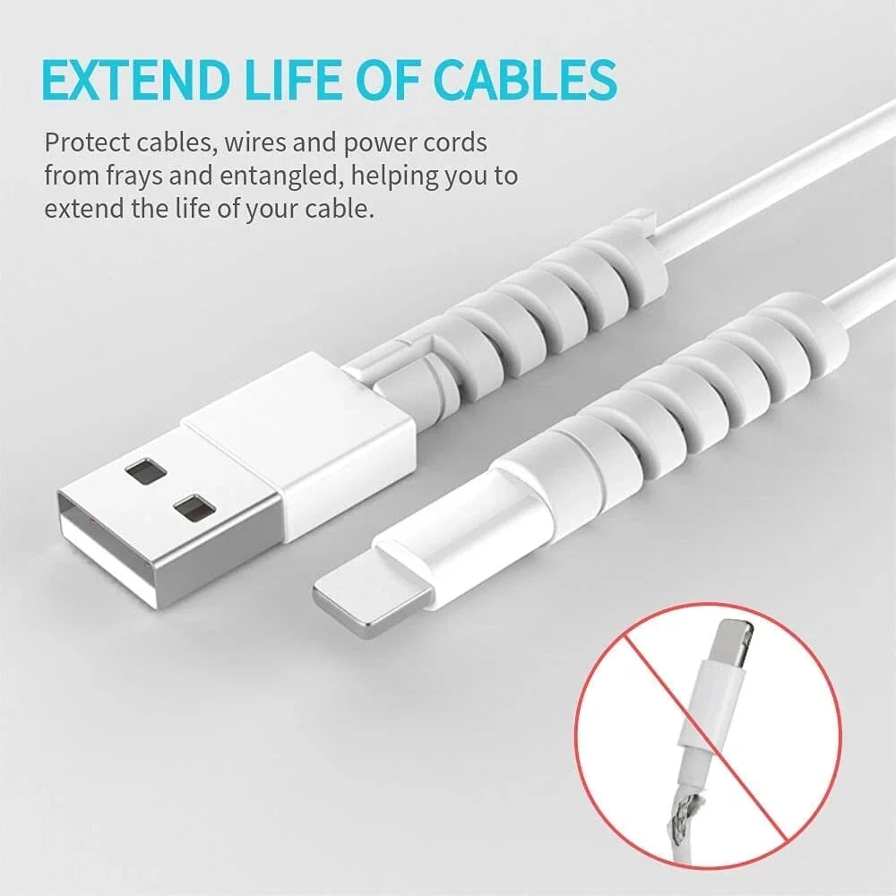 20-1Pcs Cables Protector Flexi - Usb Charger ulasan dan harga