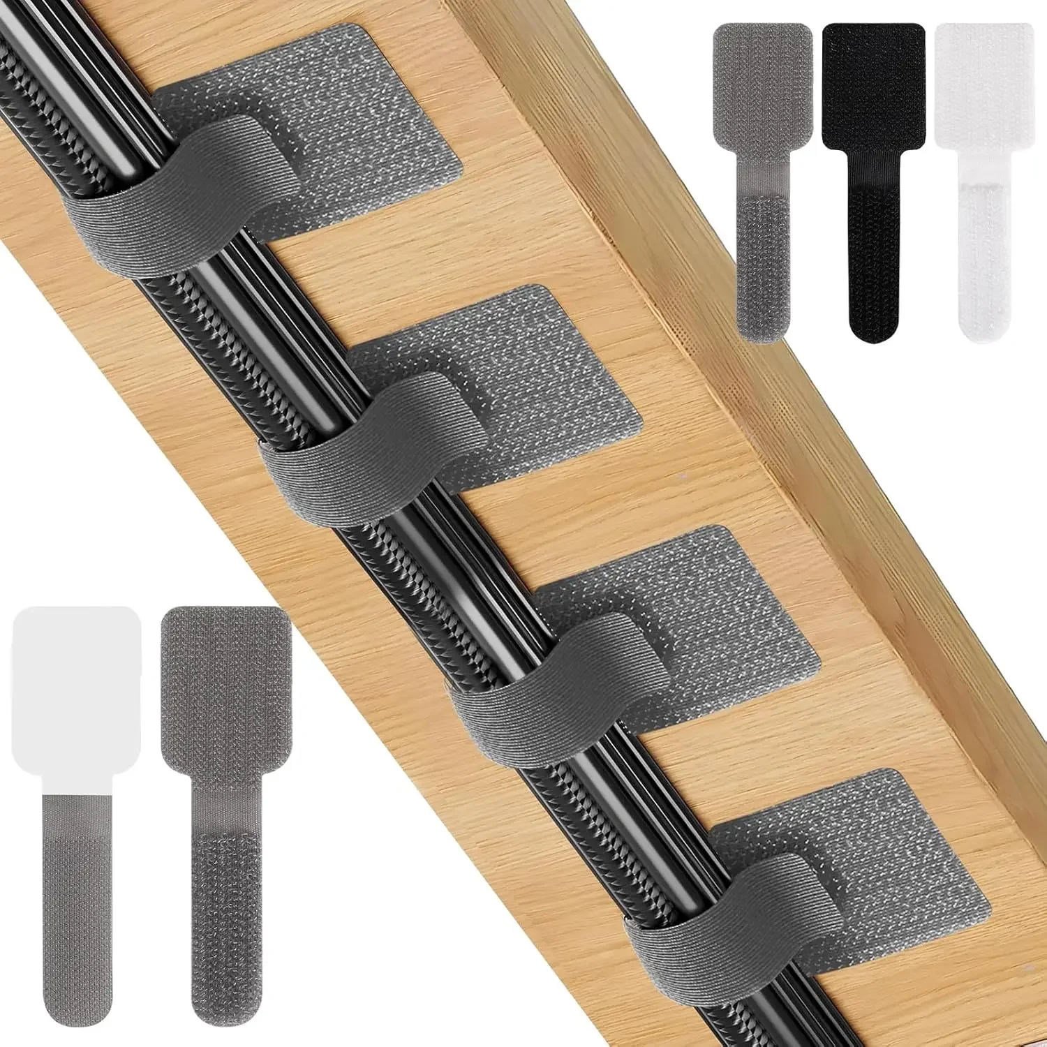 New Reusable Cable Ties Velcro - Cable Organizer ulasan dan harga