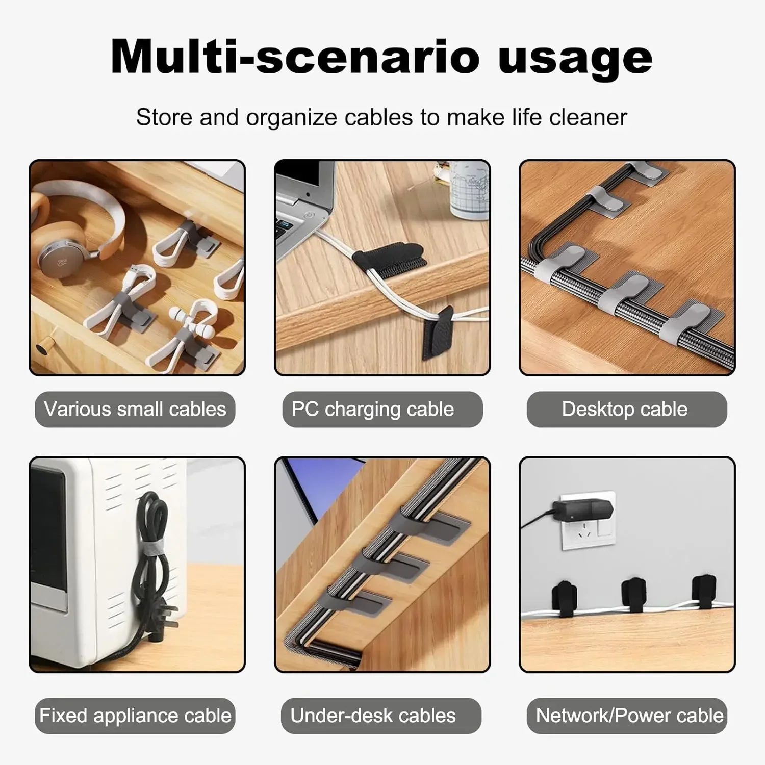 New Reusable Cable Ties Velcro - Cable Organizer ulasan dan harga