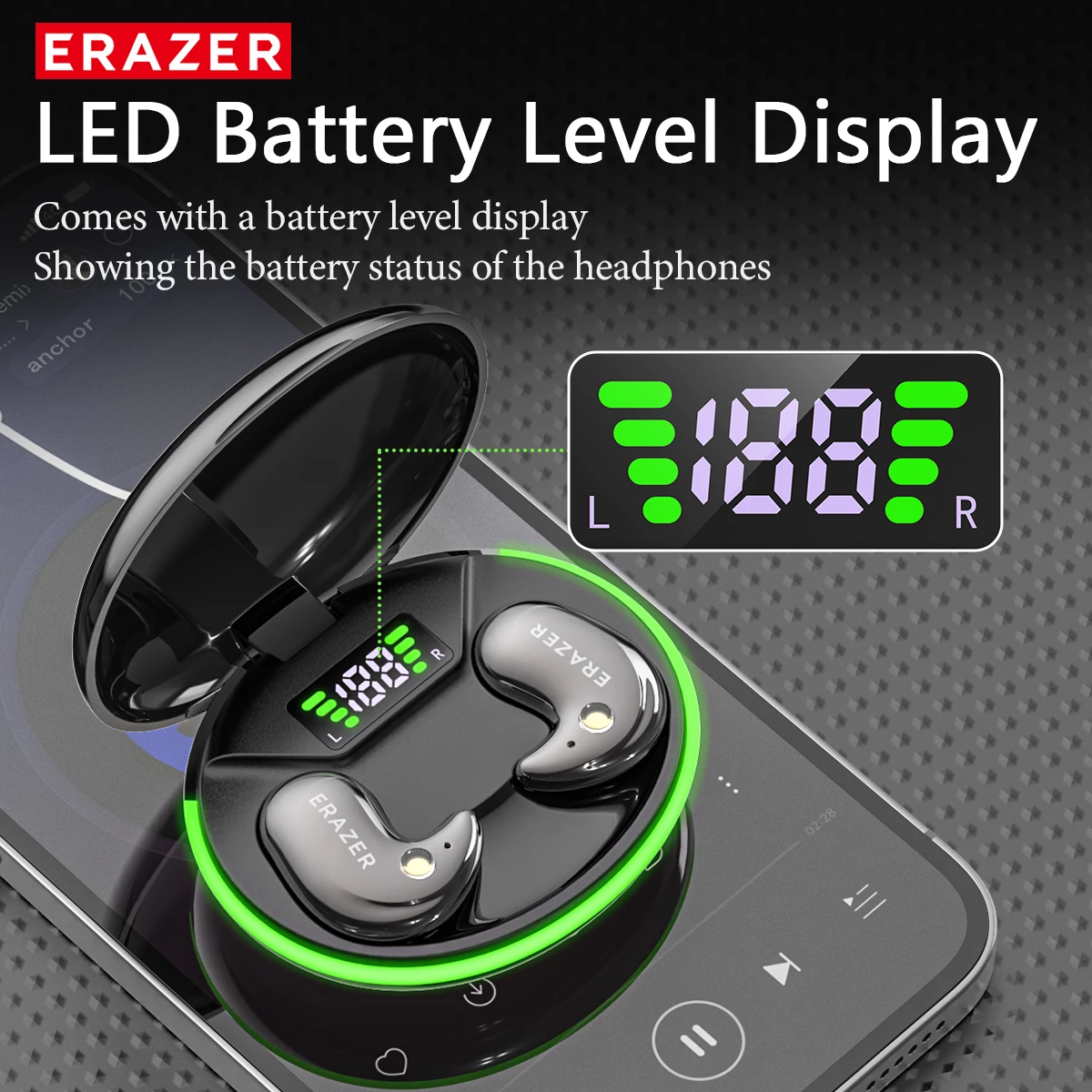 EARZER XF58 In-Ear Bluetooth H - Wireless Charger ulasan dan harga