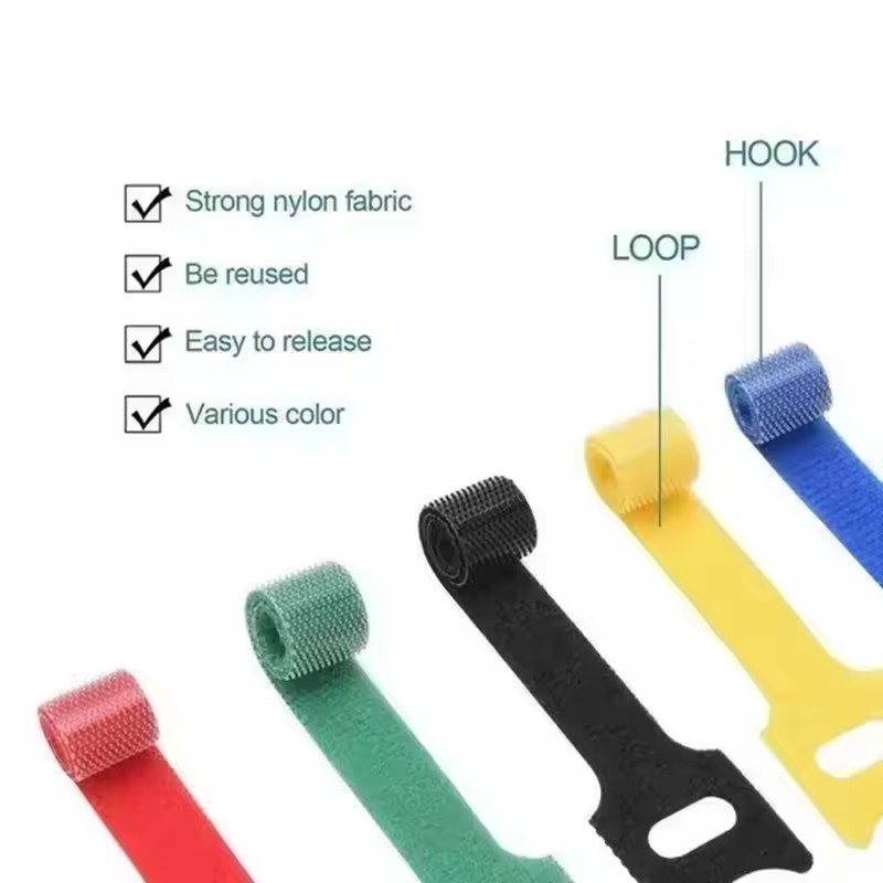 100pcs Releasable Cable Organi - Cable Organizer ulasan dan harga