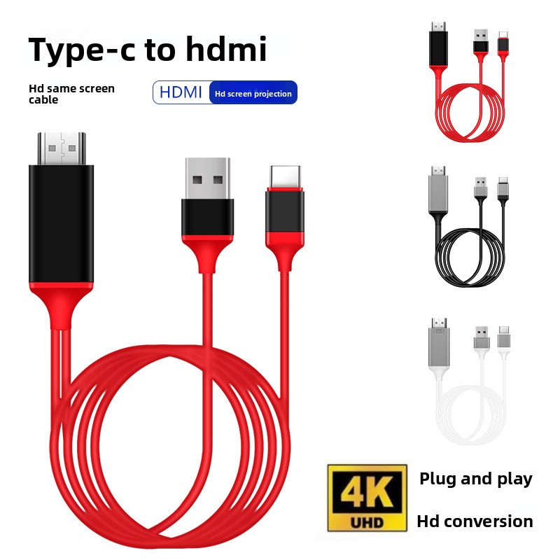 2M 4K Type-C to HDMI Adapter w - Hdmi Adapter ulasan dan harga