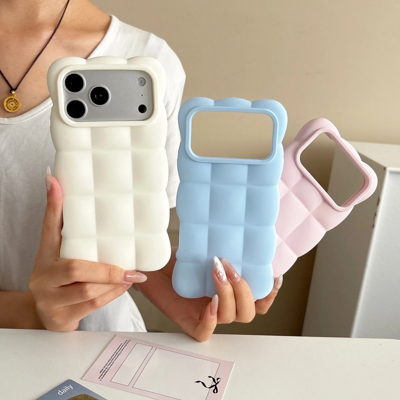 Lattice 3D Block Silicone Phon - Huawei Mate 60 ulasan dan harga