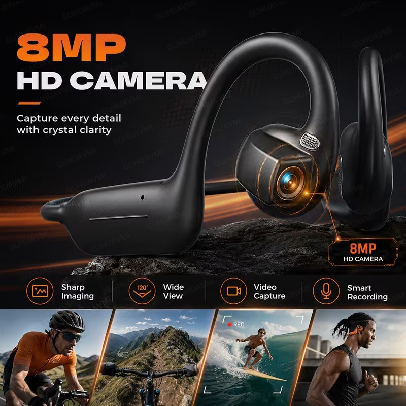 New Women 8MP Camera Earphones - Wireless Charger ulasan dan harga