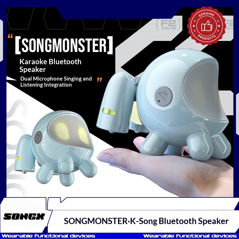 SONGX SONGMONSTER Cute Robot K - Bluetooth Speaker ulasan dan harga